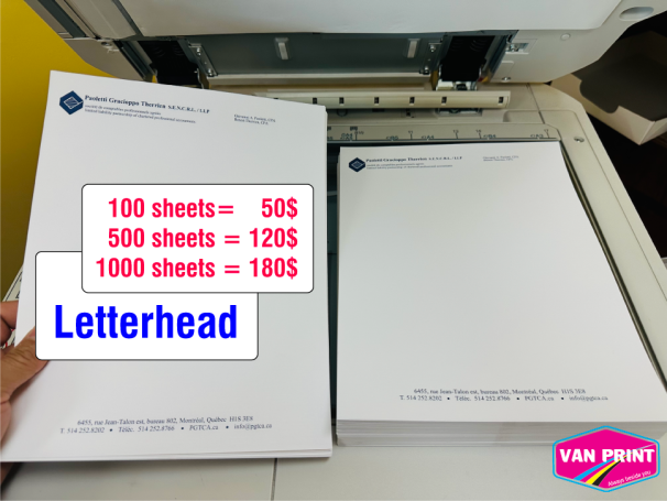 Letterhead paper